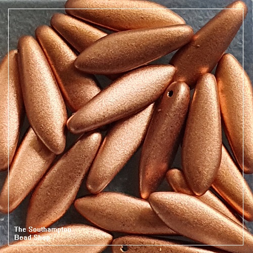 Dagger Beads Vintage Copper
